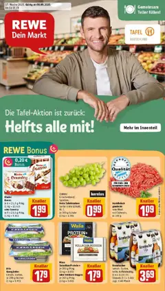 Vorschau von dem Prospekt des Geschäftes Rewe, gültig ab dem 07.09.2025