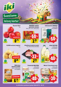IKI parduotuvės leidinio Leidinys galiojančio nuo 2026.02.16 peržiūra