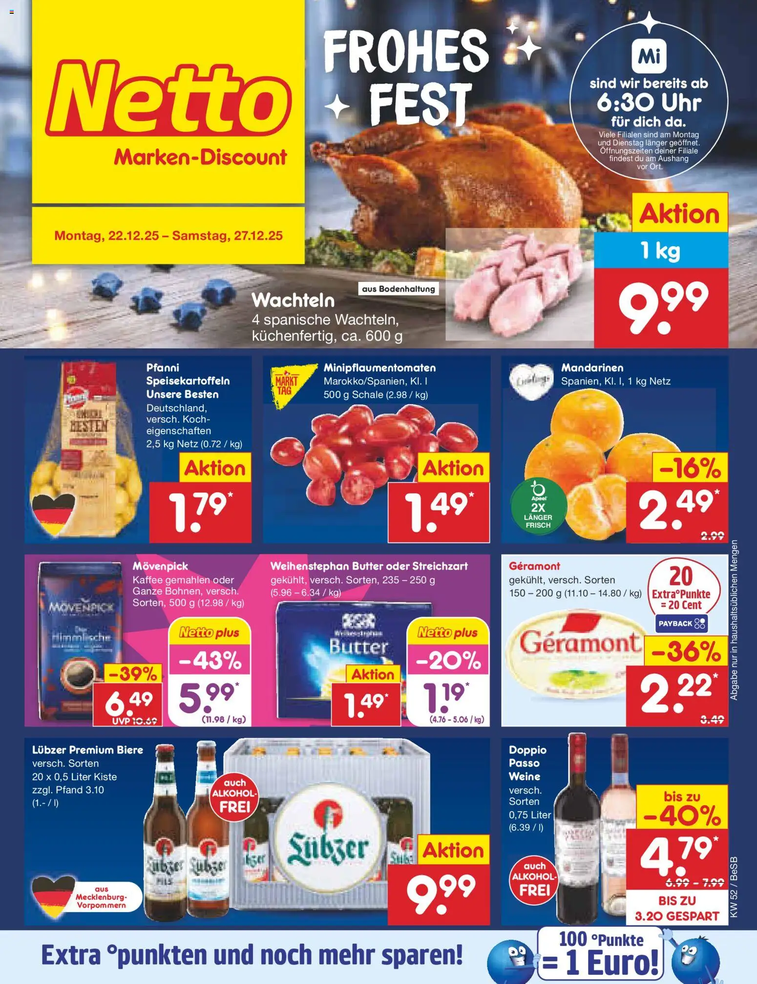 Vorschau von dem Prospekt des Geschäftes Netto Marken-Discount, gültig ab dem 22.12.2025
