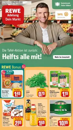 Vorschau von dem Prospekt des Geschäftes Rewe, gültig ab dem 22.02.2026