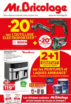 Prévisualisation de Folder / Publicité du magasin Mr Bricolage formulaire valide 23/12/2025