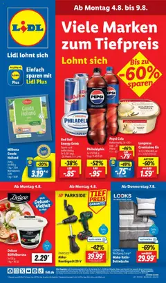 Vorschau von dem Prospekt des Geschäftes Lidl, gültig ab dem 04.08.2025