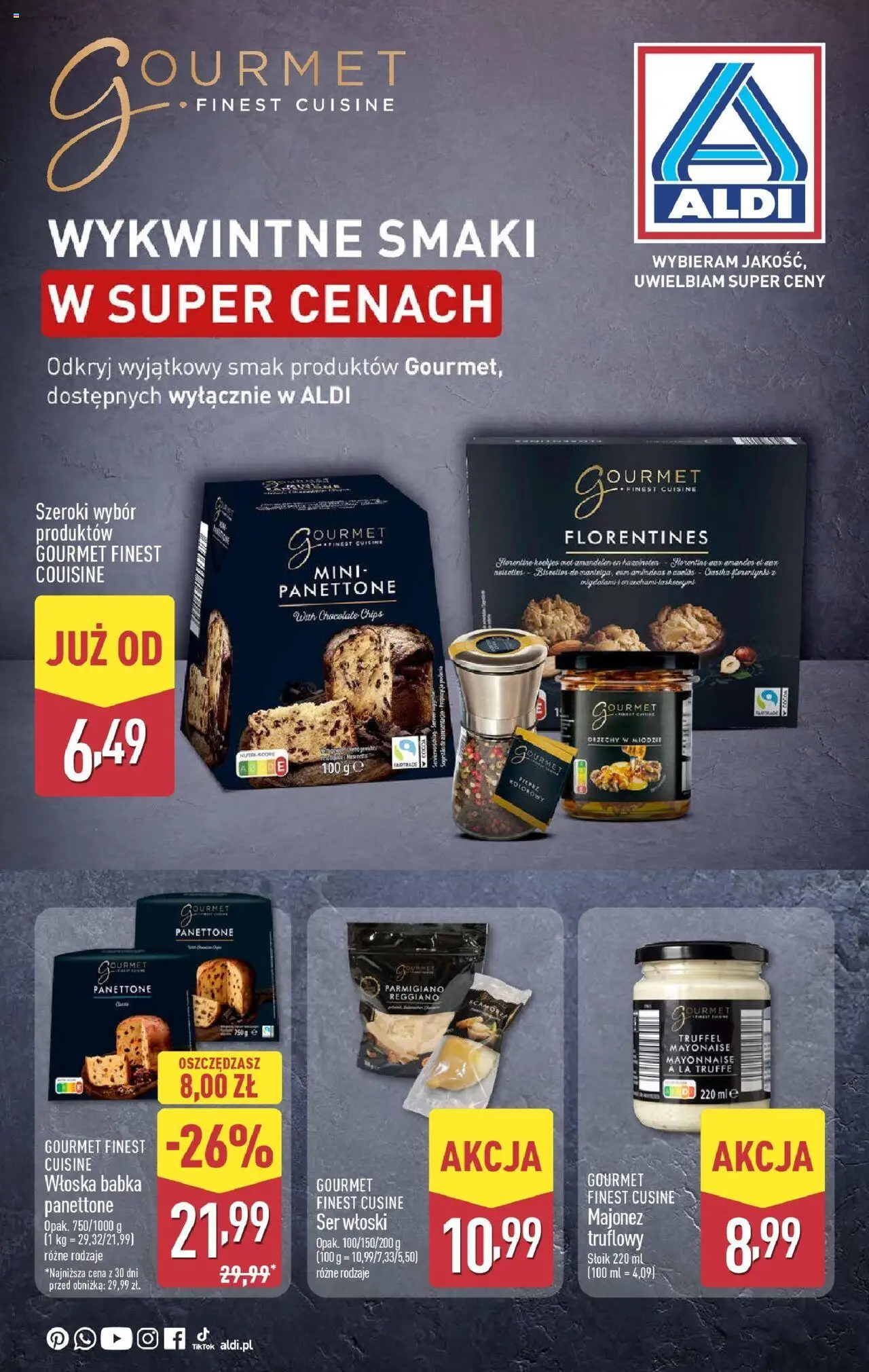 Aldi Wykwintne smaki od 06.10.2025 - Nowa Gazetka - Numer strony 1