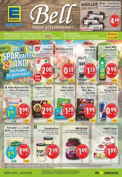 Vorschau von dem Prospekt des Geschäftes Edeka, gültig ab dem 14.09.2025