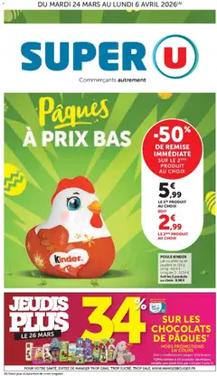 Prévisualisation de Super U catalogue du magasin Super U formulaire valide 24/03/2026