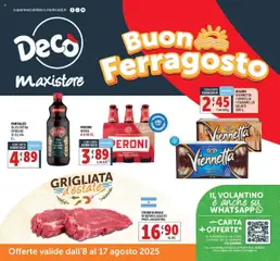 Anteprima dell'opuscolo Volantino MaxiStore - Matino dal negozio Decò valido da 08/08/2025