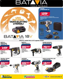 Anteprima dell'opuscolo Volantino Batavia dal negozio Bricofer valido da 28/05/2025