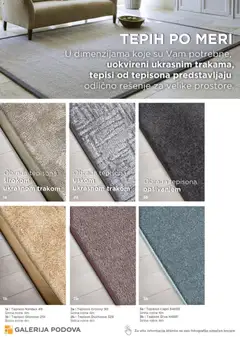 Pregled Galerija Podova kataloga - važi od 01.12.2025 | Strana: 15