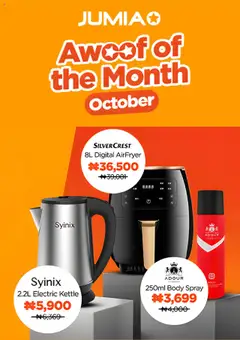 Preview of Jumia Catalogue valid 01/10/2025