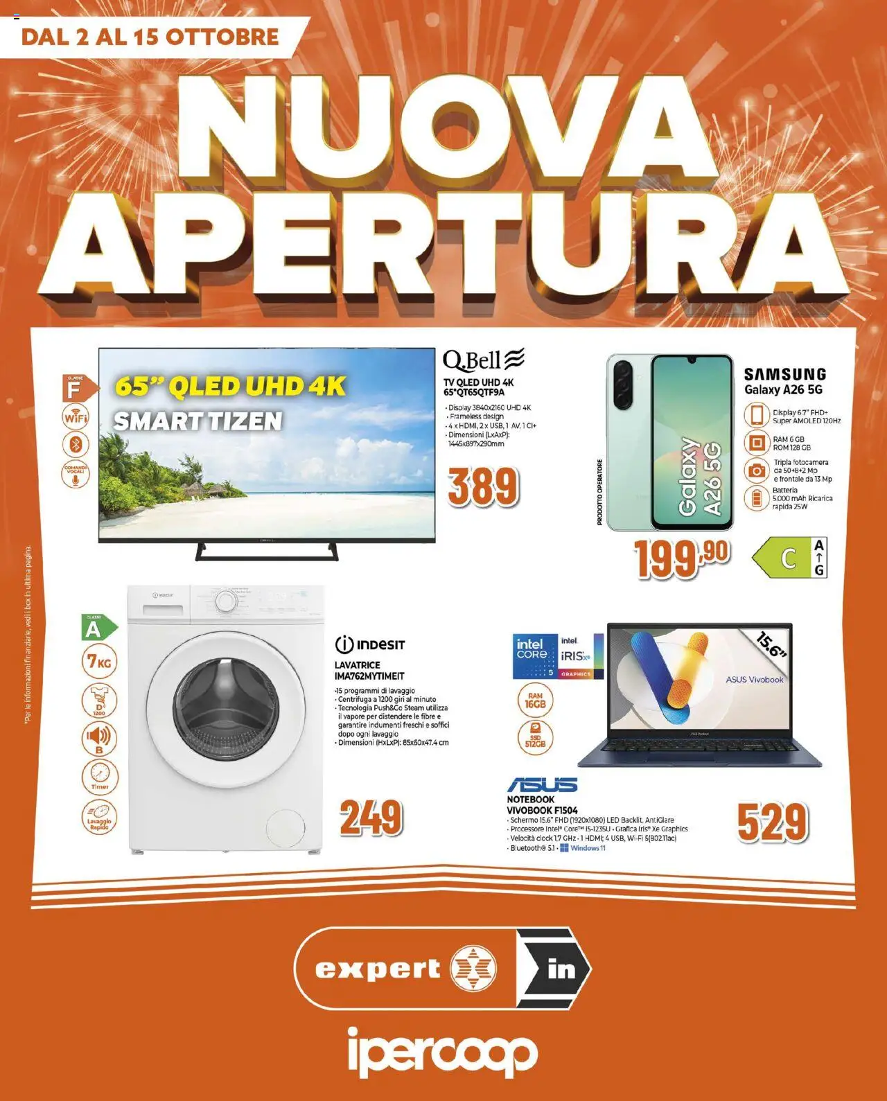 Volantino Ipercoop valido da 02/10/2025 numero di pagina 1
