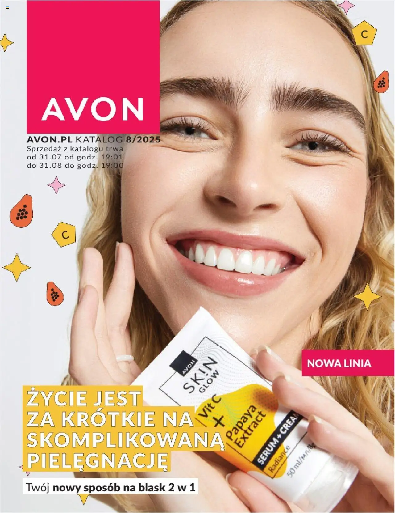 Avon Katalog 08 2025 od 01.08.2025 - Nowa Gazetka - Numer strony 1