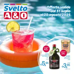 Anteprima dell'opuscolo Volantino Svelto dal negozio A&O valido da 31/07/2025