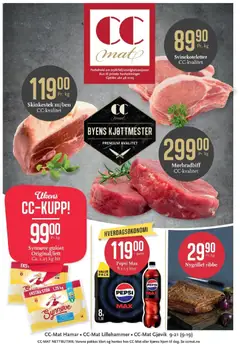 Forhåndsvis Kundeavis fra butikk CC Mat gyldig fra 10/11/2025