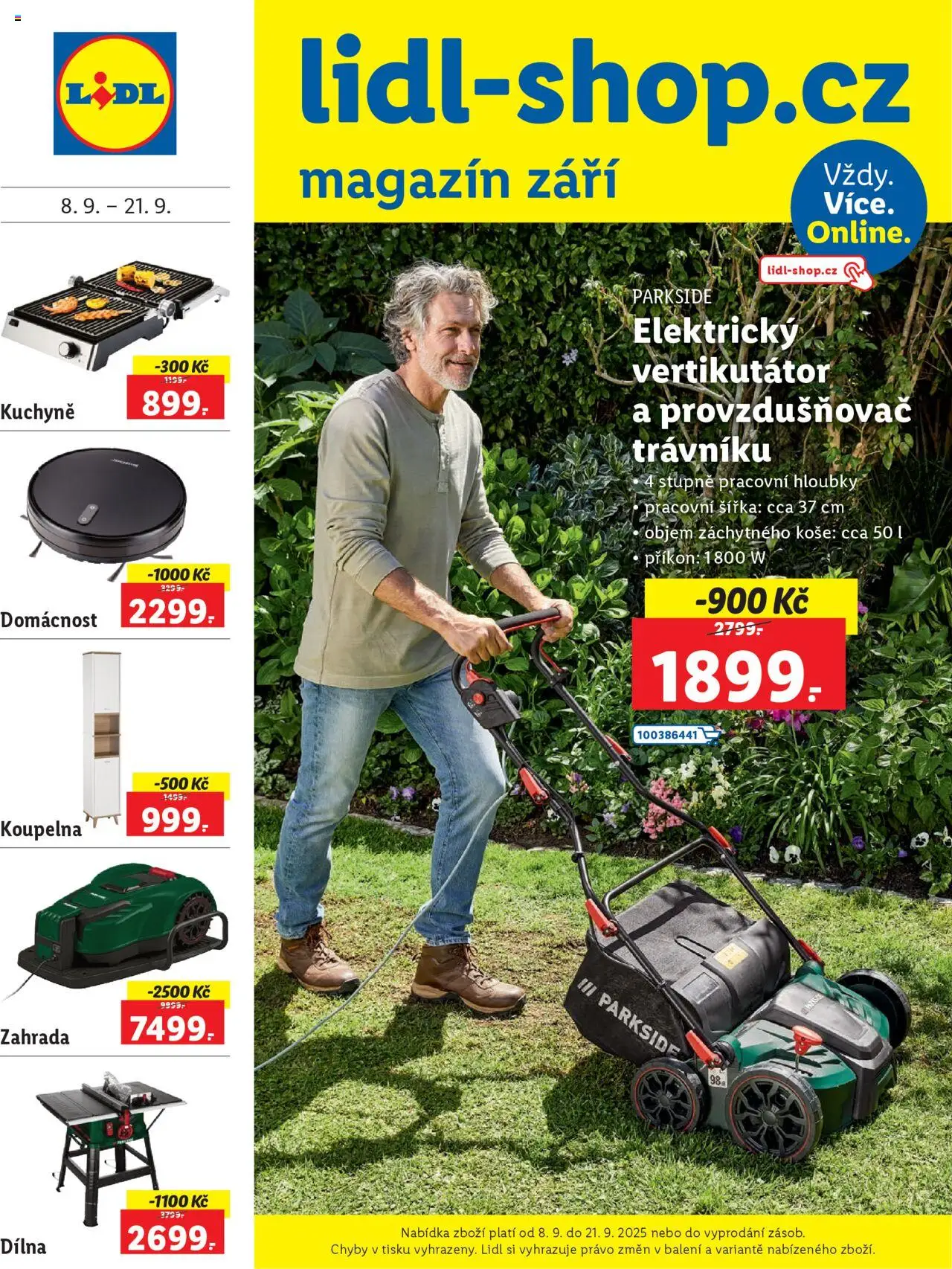  LIDL leták příští týden od 08.09.2025 >> Lidl Akce