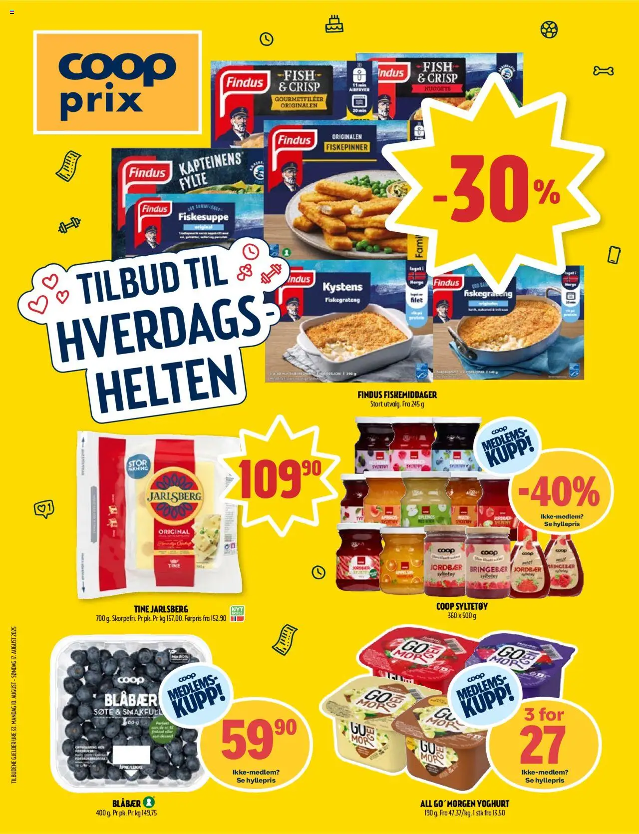 Kundeavis Coop Prix gyldig fra 11/08/2025 - Sidenummer 1