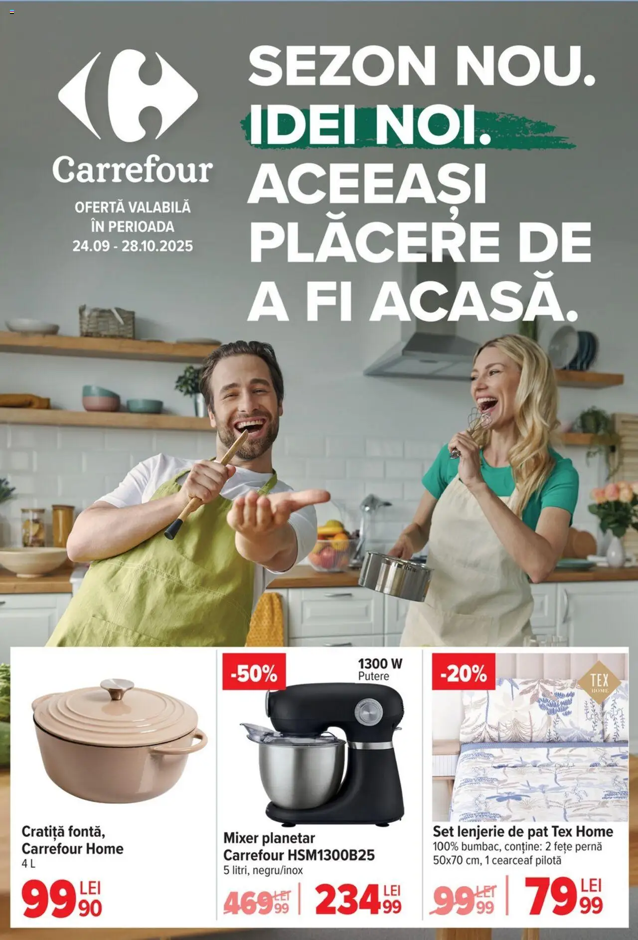 Previzualizarea de cataloage: Carrefour Catalog - Maison valabil de la 24.09.2025