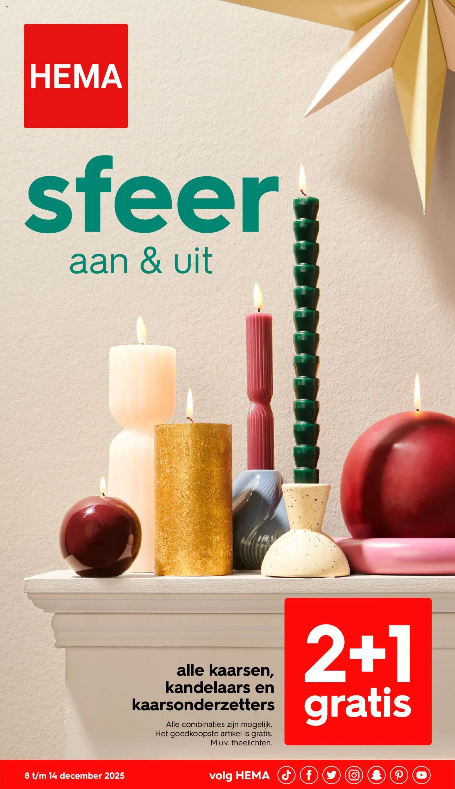 Voorbeeld van Folder / Publicité van winkel Hema geldig vanaf 08/12/2025