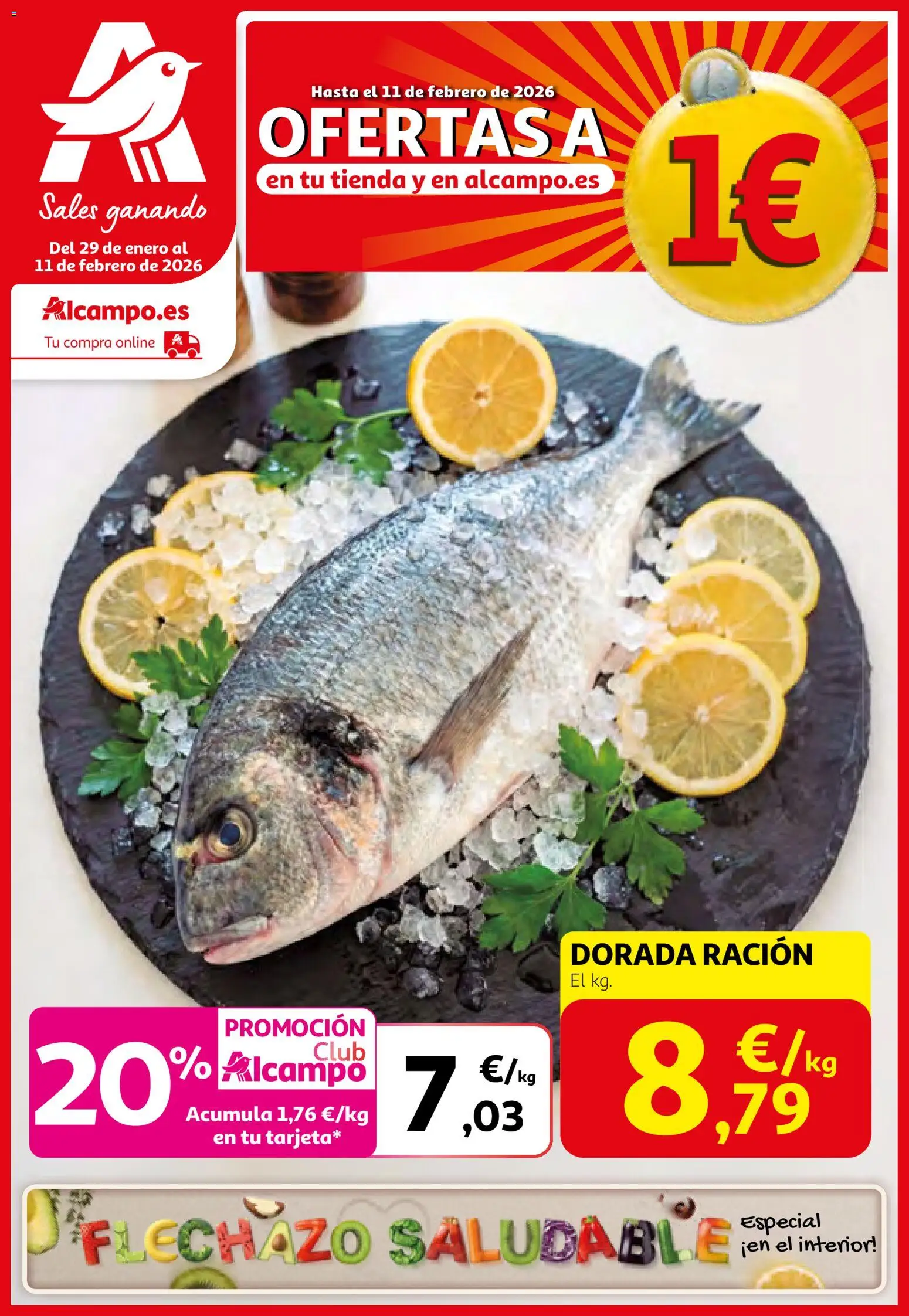Vista previa del folleto de la tienda Alcampo válido desde el 29/01/2026 