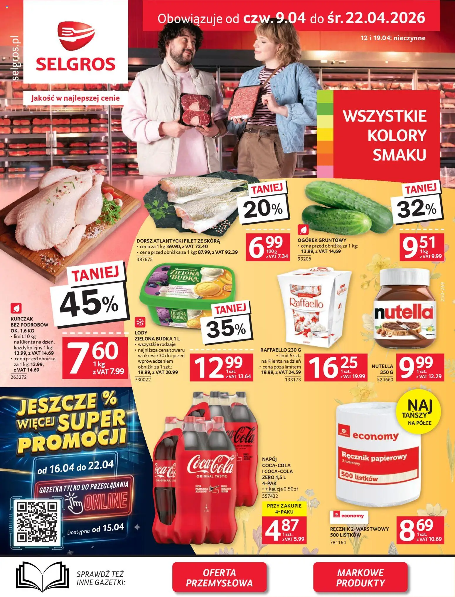 Pogląd gazetki "Selgros cash&carry gazetka" ze sklepu Selgros cash&carry ważnej od 09.04.2026