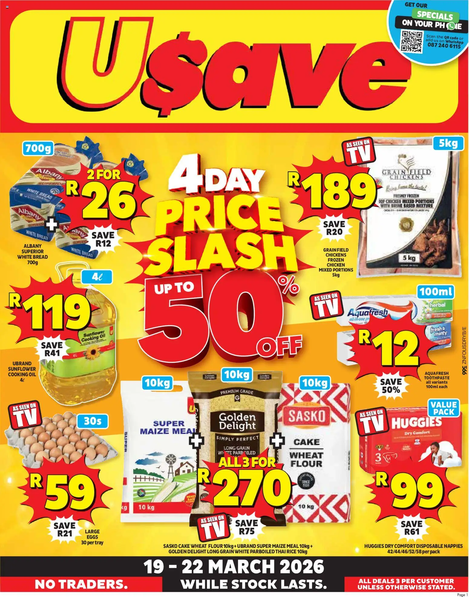 Preview of Usave flyer valid from 19/03/2026