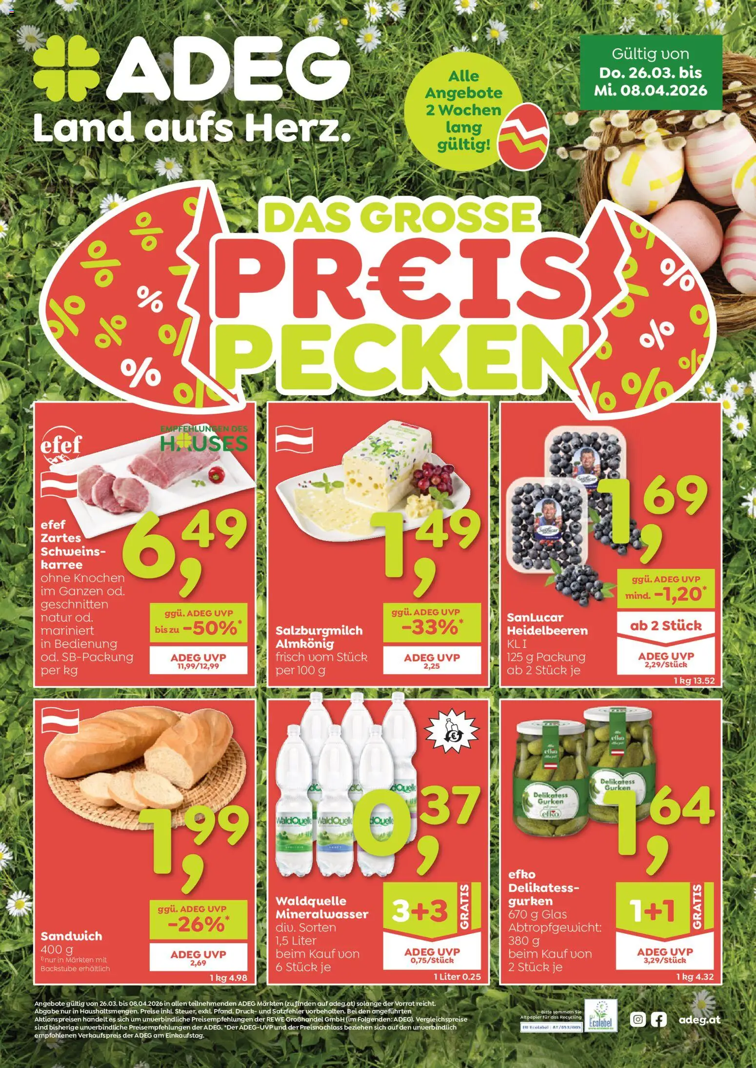 Vorschau der Angebote: ADEG ADEG Flugblatt gültig ab 26.03.2026