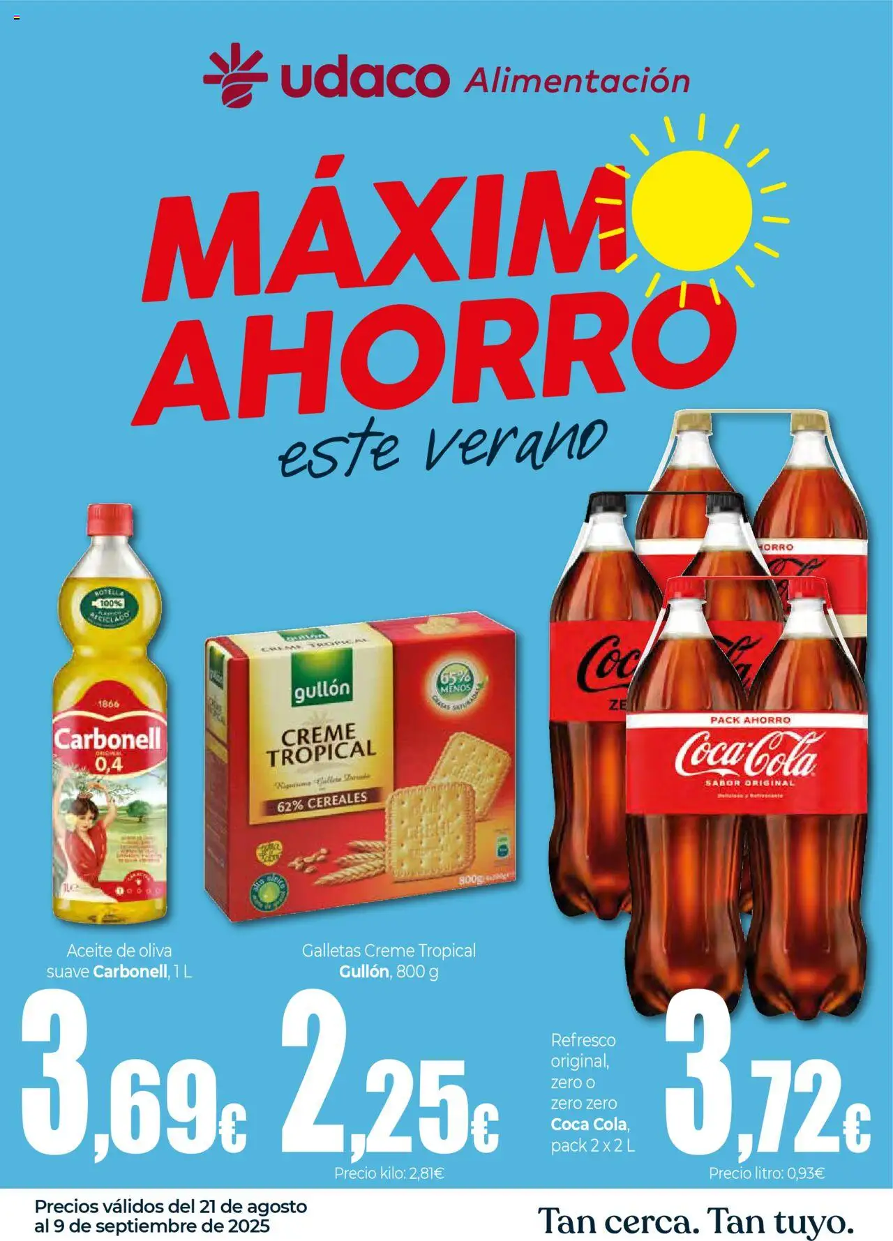 Unide Máximo Ahorro > 21/08 - 09/09/2025 > Ofertas