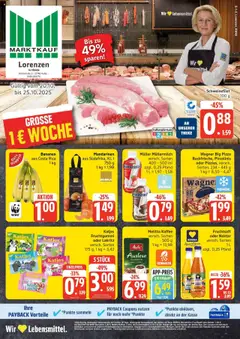 Vorschau von dem Prospekt des Geschäftes Marktkauf, gültig ab dem 19.10.2025