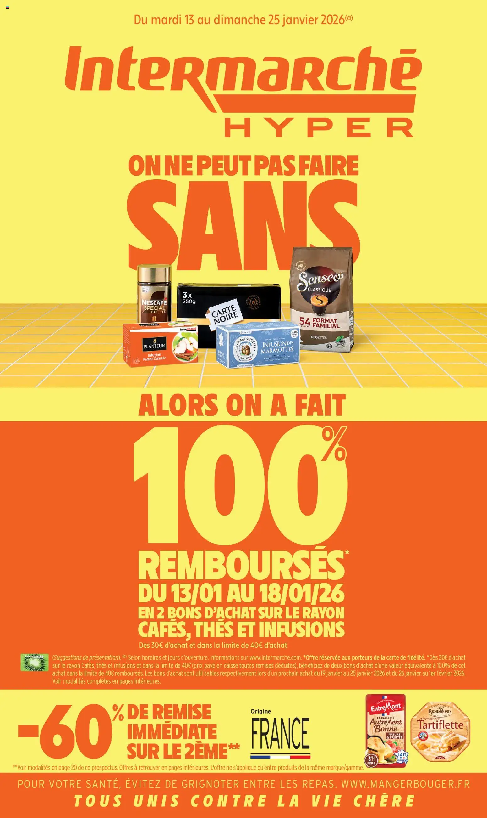 Prévisualisation de Découvrez nos offres de la semaine du magasin Intermarché formulaire valide 13/01/2026