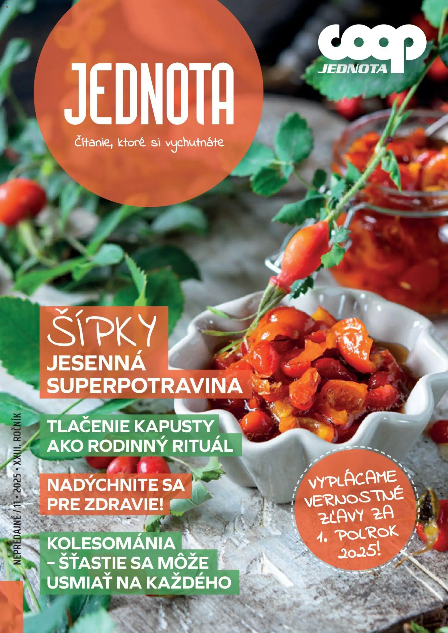 Náhľad COOP Jednota letáku platného od 01.11.2025