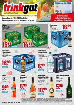 Vorschau von dem Prospekt des Geschäftes Trinkgut, gültig ab dem 29.03.2026