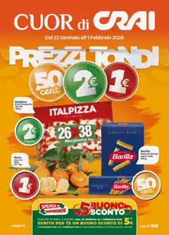 Anteprima dell'opuscolo Volantino Cuor di Crai dal negozio CRAI valido da 22/01/2026
