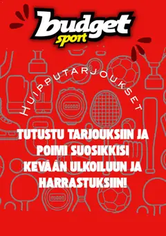Kaupan Budget Sport Budget Sport tarjoukset esikatselu, voimassa 10/04/2026