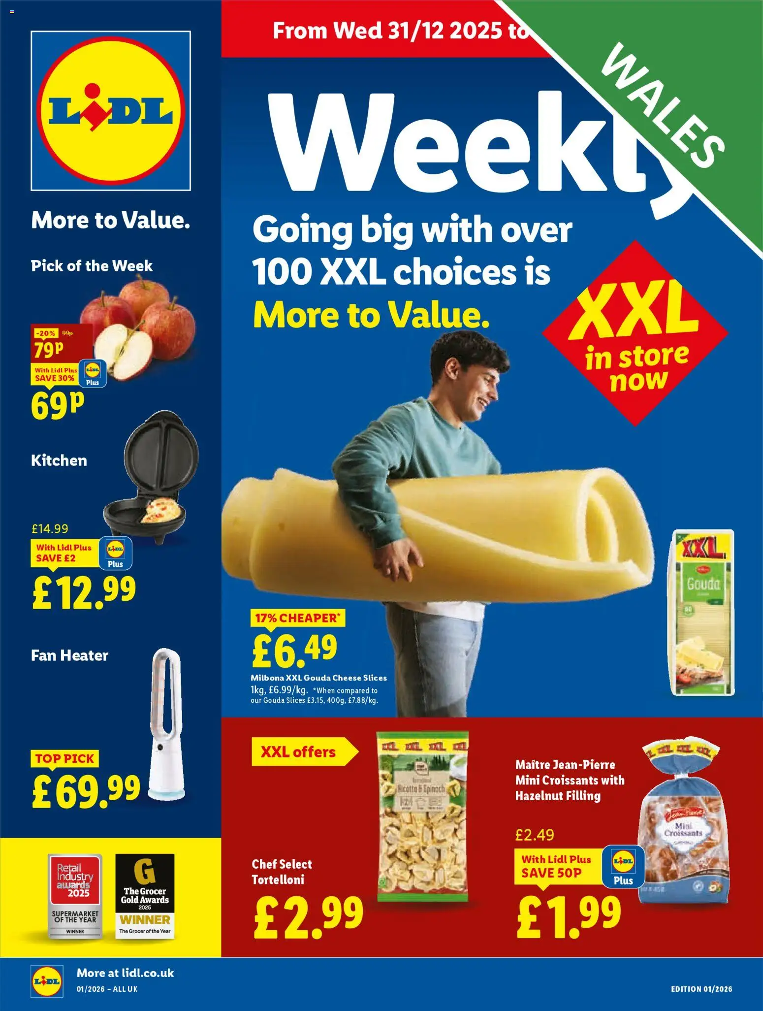 Preview of Lidl Lidl Weekly Wales valid from 31/12/2025