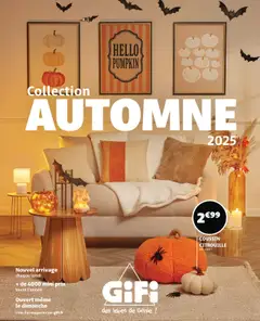 Prévisualisation de Catalogue du magasin GiFi formulaire valide 14/10/2025