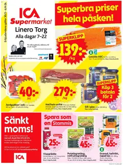 Förhandsgranska reklamblad Lund från butik ICA Supermarket gäller från 30/03/2026