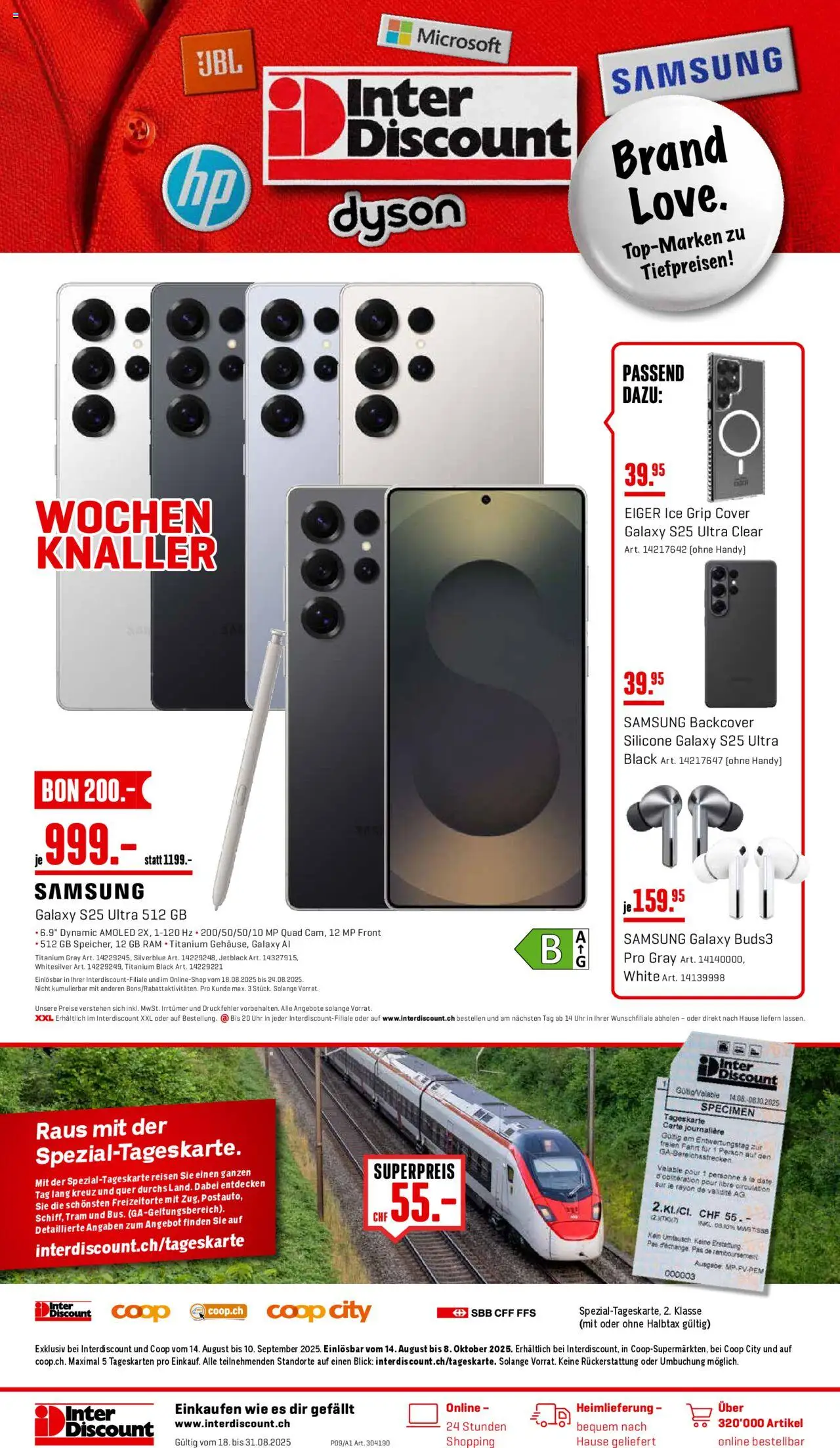 Interdiscount Aktionen ab 18.08.2025 - Seitennummer 1