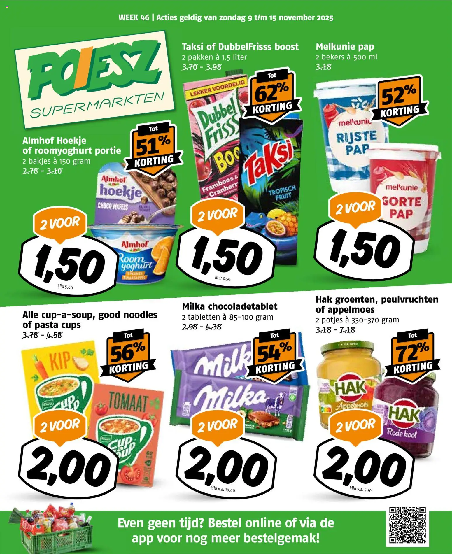 Voorbeeld van Folder week 46 van winkel Poiesz geldig vanaf 09-11-2025