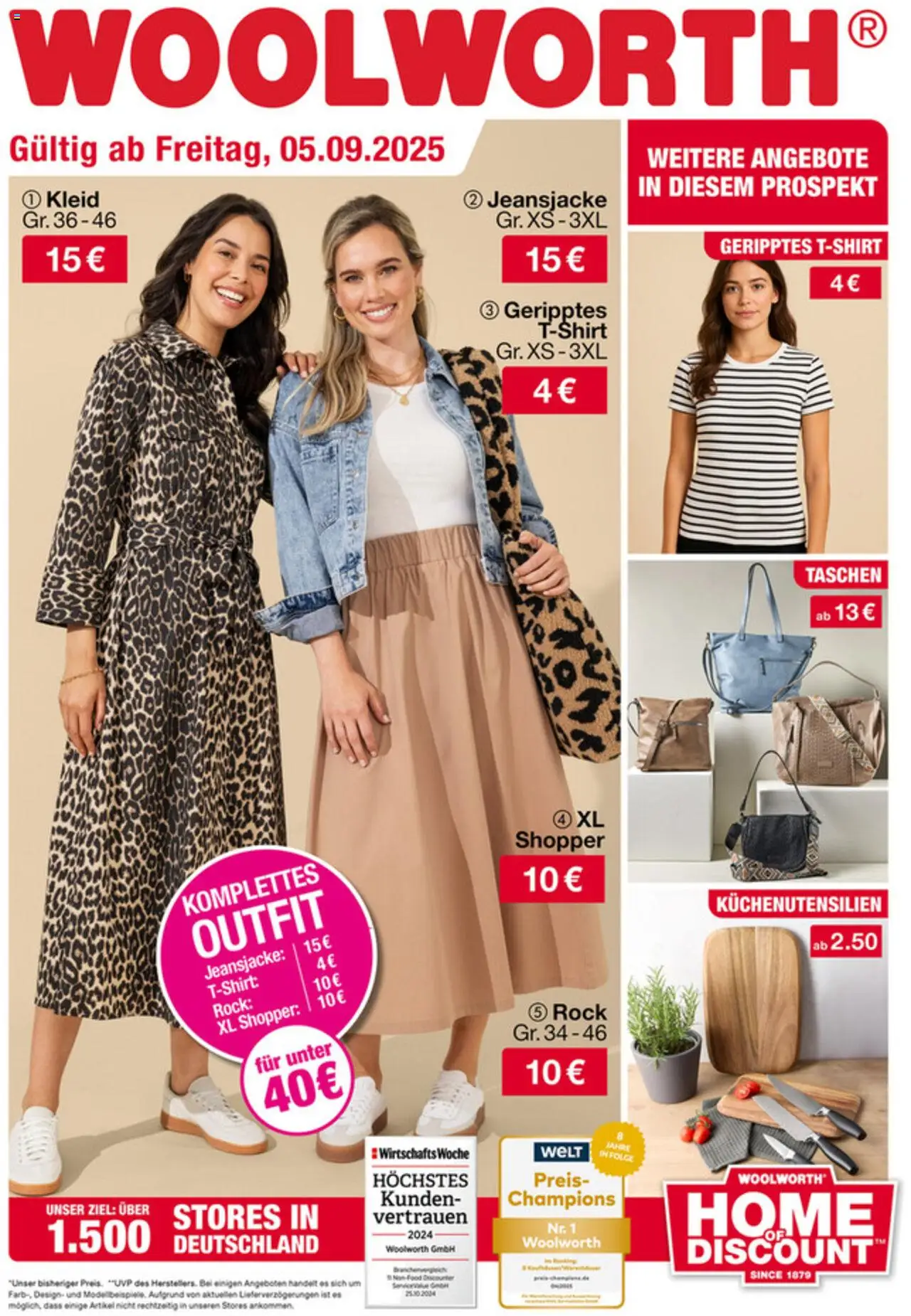 Woolworth Prospekt (vom von Freitag 05.09.2025)
