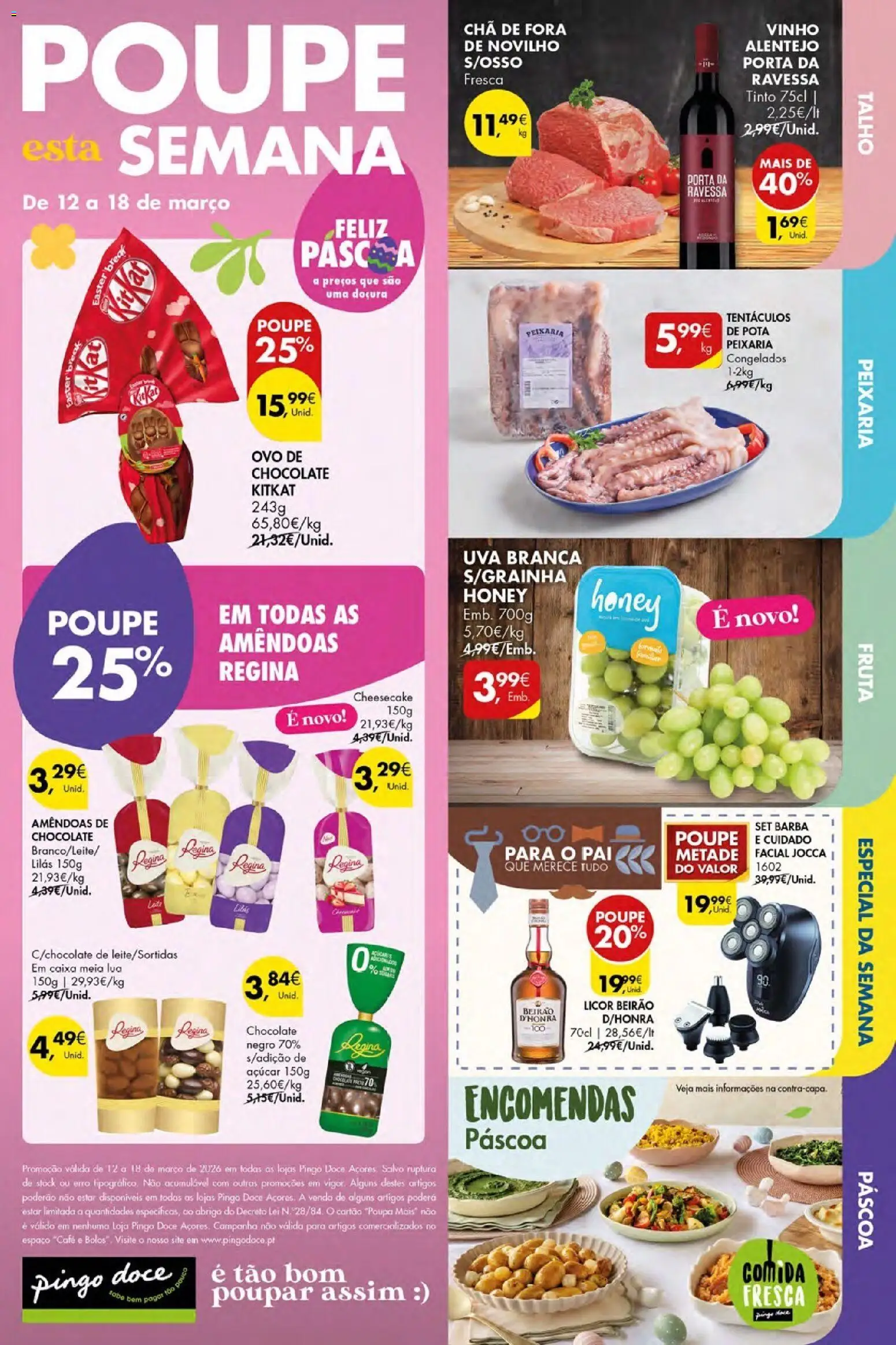 Pré-visualização do folheto da loja Pingo Doce válida a partir de 12/03/2026