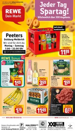 Vorschau von dem Prospekt des Geschäftes Rewe, gültig ab dem 16.02.2026