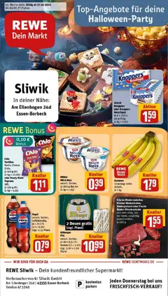 Vorschau von dem Prospekt des Geschäftes Rewe, gültig ab dem 26.10.2025