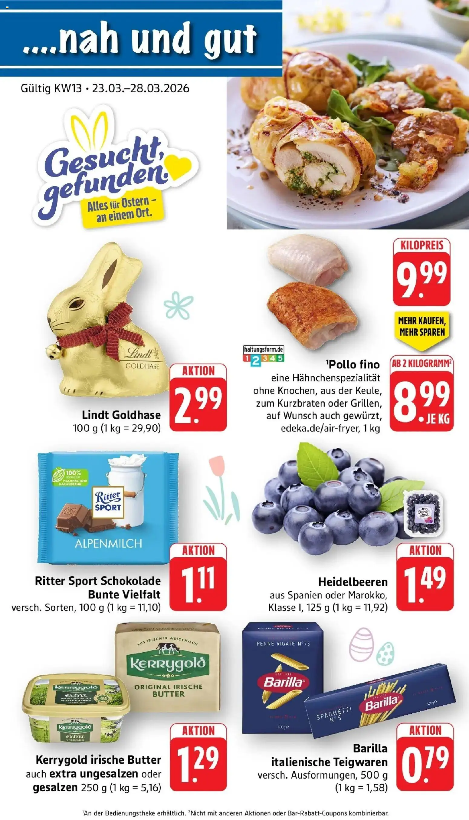 Vorschau von dem Prospekt des Geschäftes Edeka, gültig ab dem 23.03.2026