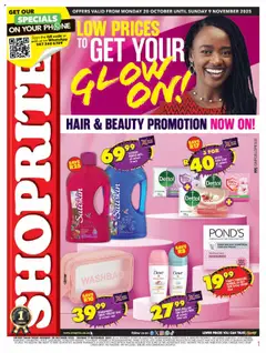 Preview of Shoprite flyer valid from 20/10/2025