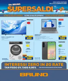 Anteprima dell'opuscolo Volantino Milazzo dal negozio BRUNO valido da 02/01/2026