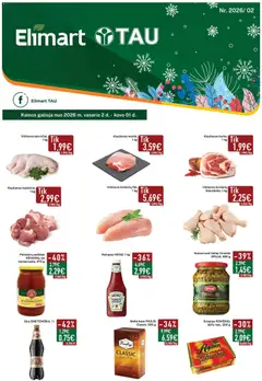Elimart - TAU parduotuvės leidinio Leidinys galiojančio nuo 2026.02.02 peržiūra