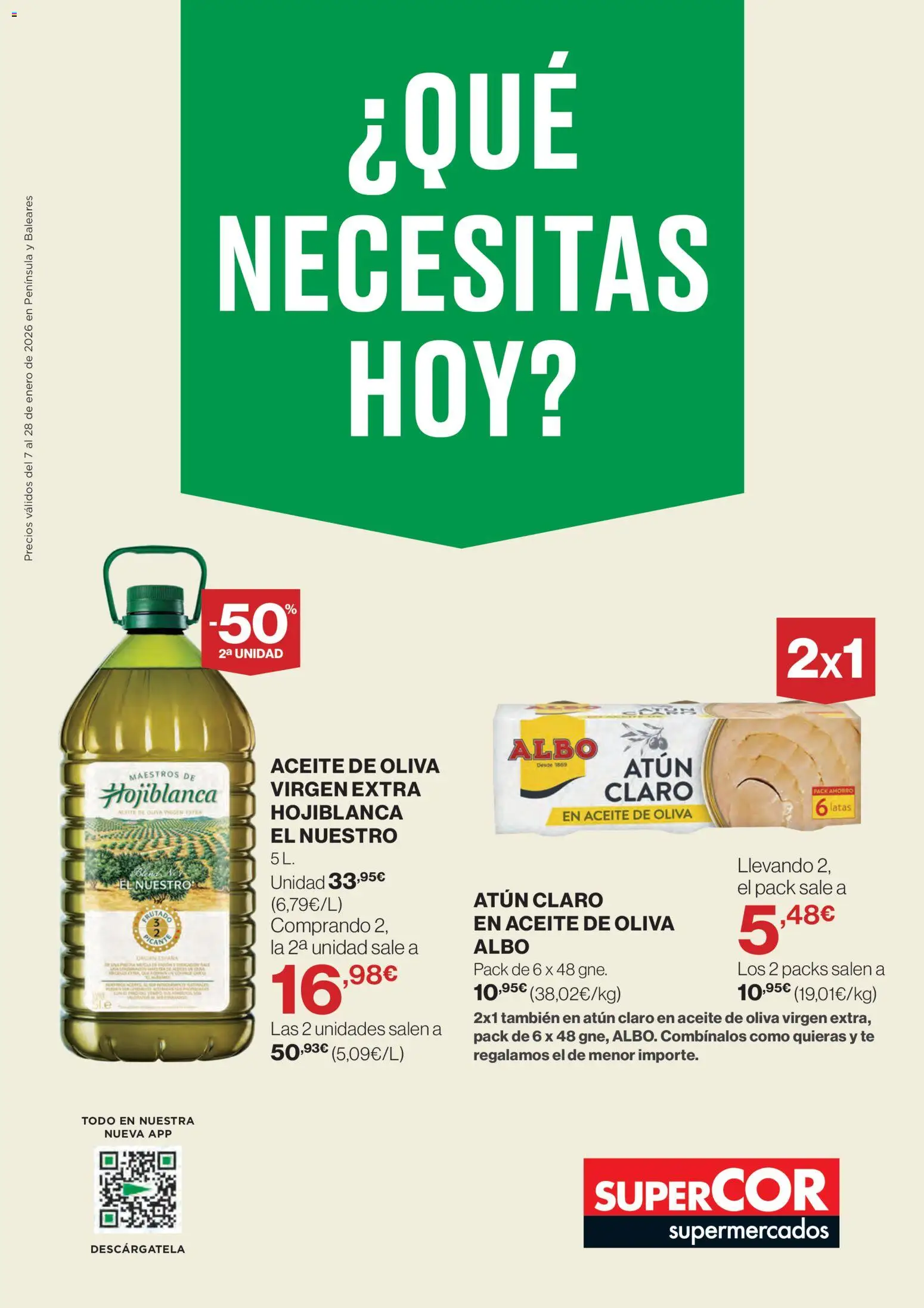 Vista previa del folleto de la tienda Supercor válido desde el 07/01/2026 