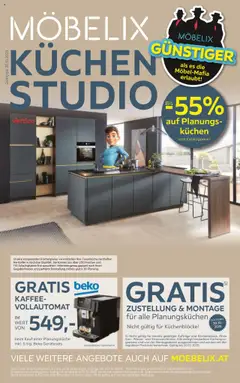 Vorschau der Angebote: Möbelix Küchen Studio gültig ab 14.10.2025
