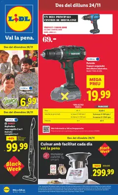 Vista previa del folleto de la tienda Lidl válido desde el 24/11/2025 