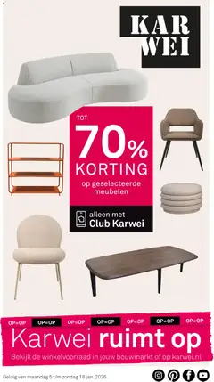 Voorbeeld van Folder van winkel KARWEI geldig vanaf 05-01-2026