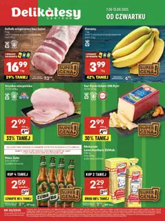 Pogląd gazetki "Gazetka" ze sklepu Delikatesy Centrum ważnej od 07.08.2025